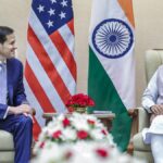 PM MODI with Marco Rubio